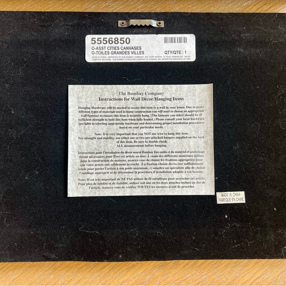 Set of 4 Cities Home Decor - Picture 6 of 6